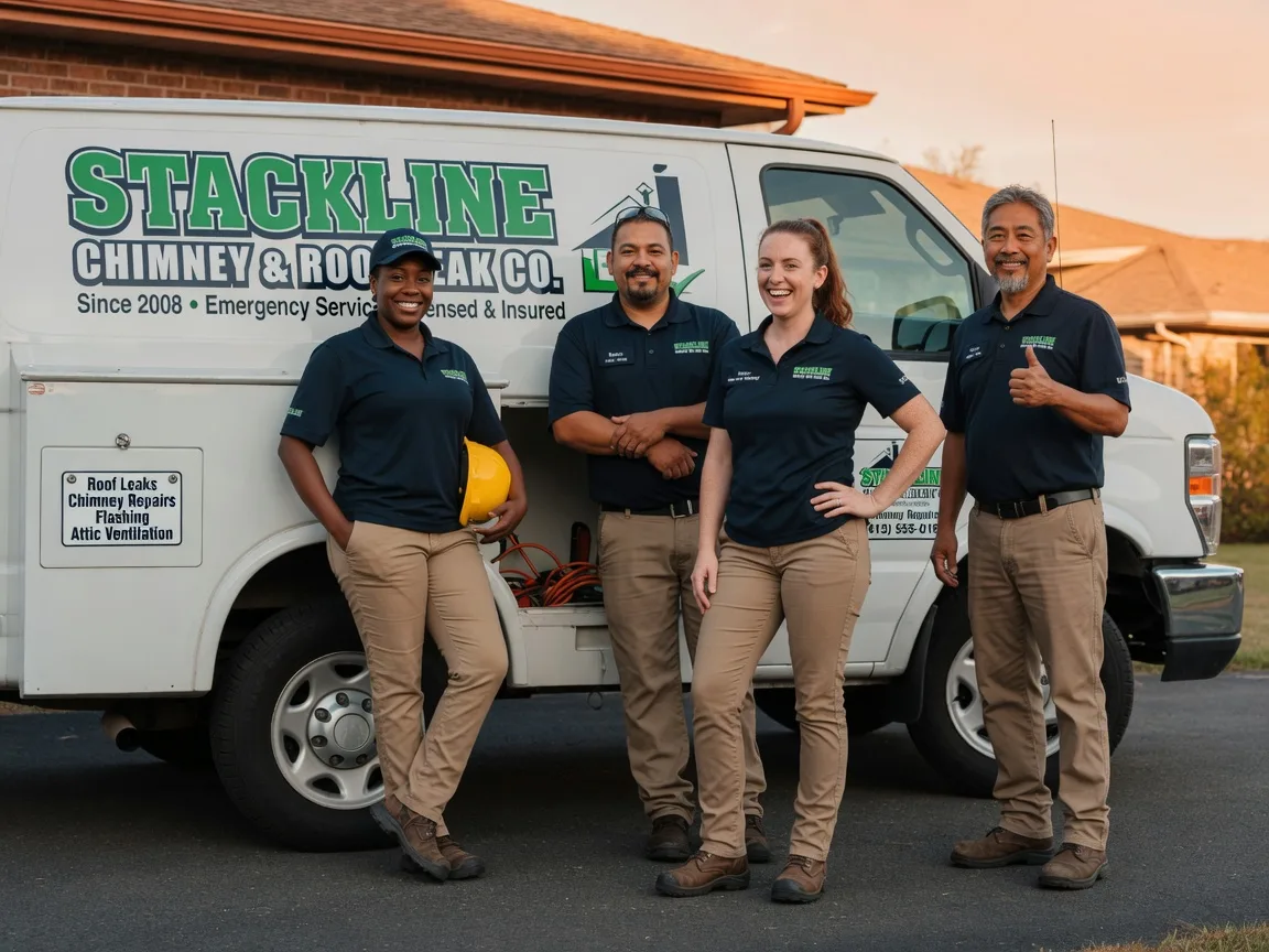 Chimney flashing repair company in Freedom, NY